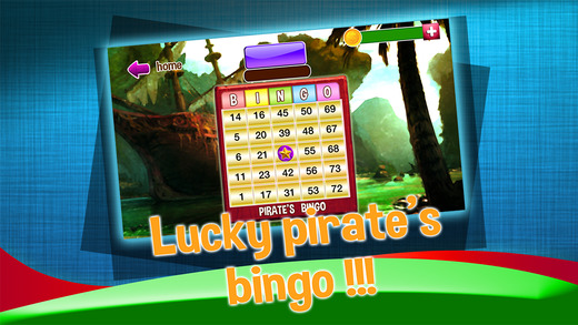 Bingo Pirate : Gambling Free Slot Casino