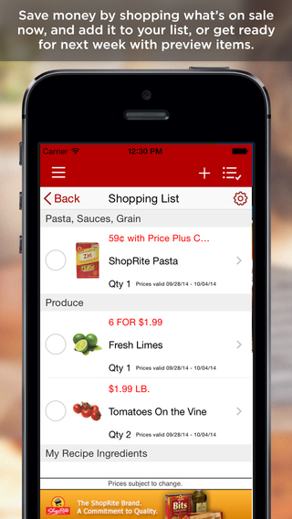 【免費生活App】ShopRite Supermarkets-APP點子