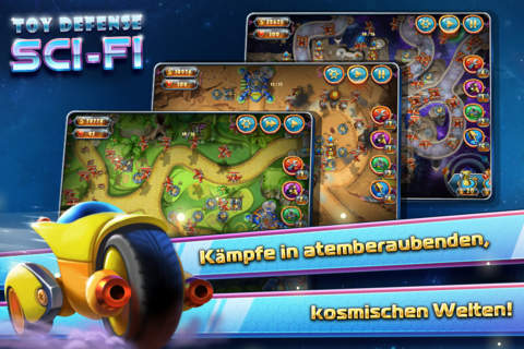 Toy Defense 4: Sci-Fi Free – strategy screenshot 2