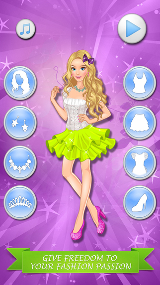 【免費遊戲App】Princess Dresses: beauty salon game for girls and kids who love makeover and make-up-APP點子