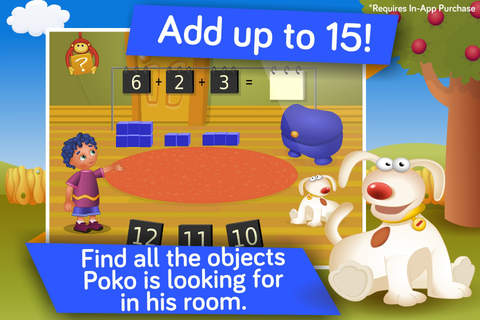 Counting and Addition ! Math and Numbers educational games for kids in Preschool and Kindergarten by i Learn With screenshot 4