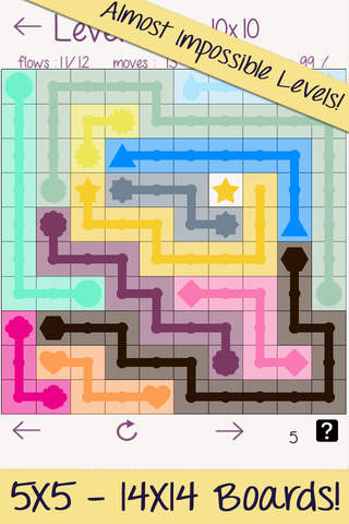 Impossible Connect Free - Logic Path Match Puzzles screenshot 3