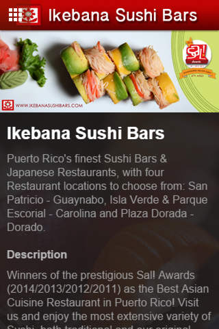 Ikebana Sushi Bars & Japanese Restaurants screenshot 2