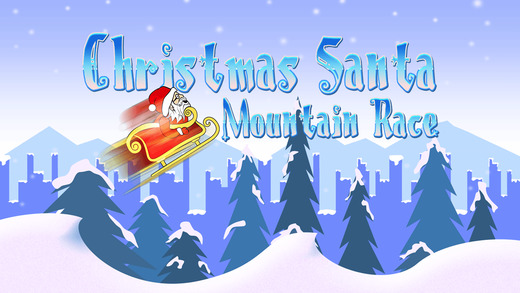 【免費遊戲App】Christmas Santa Mountain Race - cool speed downhill racer-APP點子