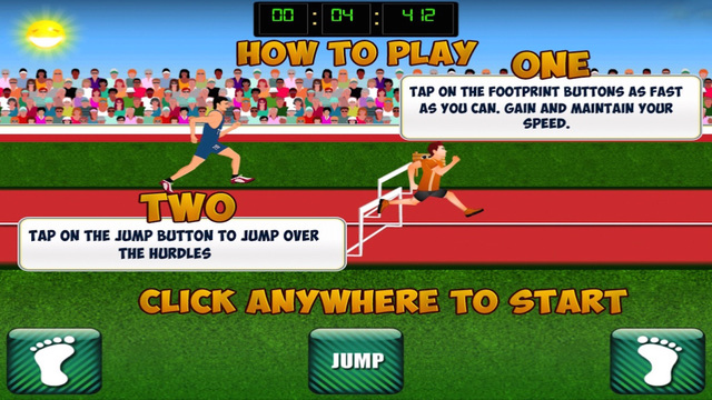 【免費遊戲App】Hurdles Final - The Athletics Hurdle Challenge-APP點子