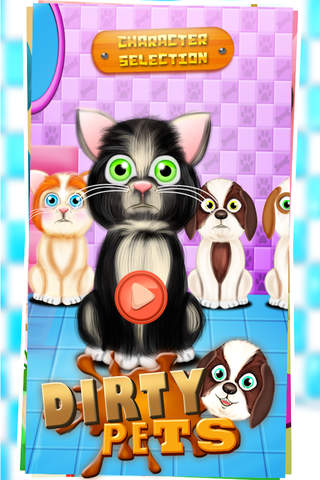 Dirty Pets Salon - Muddy Adventure Game with Messy Pets for Kids, Teens & Girls screenshot 2