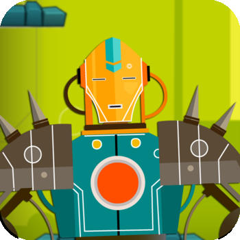 Jumping Robot Invasion - Iron Launch Escape Challenge Paid LOGO-APP點子