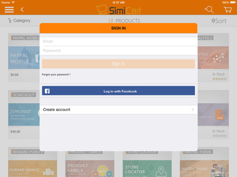 【免費生活App】SimiCart - Magento in a mobile app-APP點子