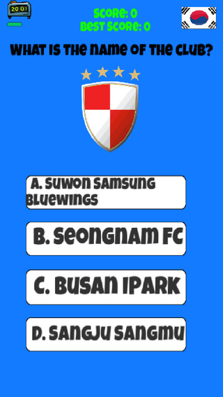 【免費遊戲App】Korea Football Logo Quiz-APP點子