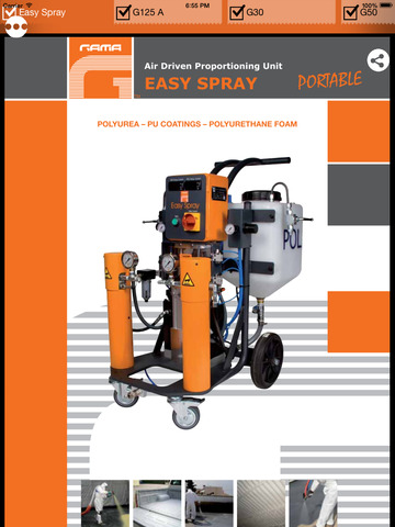 【免費商業App】GAMA SPRAY EQUIPMENT-APP點子