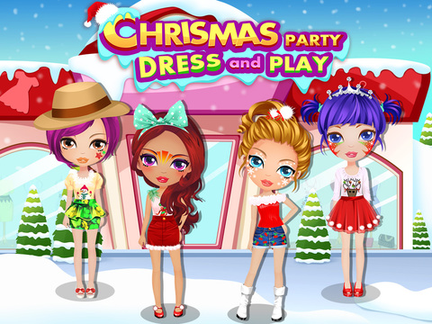 【免費遊戲App】Christmas Doll Dress Up Party-APP點子