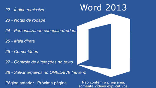 【免費教育App】Tutorial for Word 2013 Gratis Portugues-APP點子