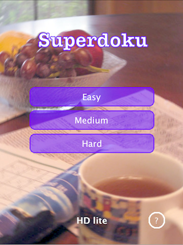 Sudoku SuperDoKu HD lite