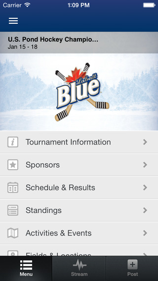 【免費運動App】Labatt Blue Pond Hockey-APP點子