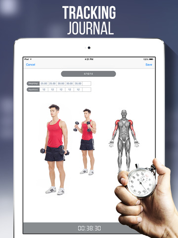 免費下載健康APP|iBodybuilding Workout : Personal Workout Trainer & Weight Tracker HD app開箱文|APP開箱王