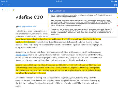 【免費生產應用App】Diigo annotator for Safari-APP點子