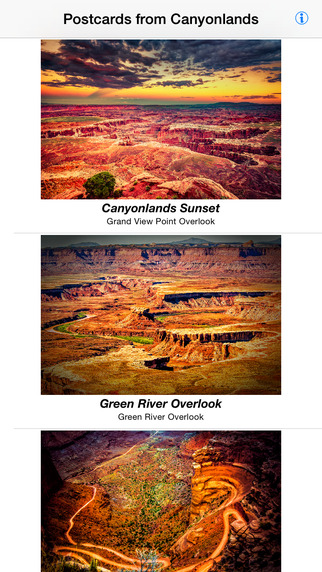 【免費旅遊App】Postcards from Canyonlands-APP點子