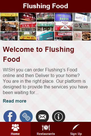 Screenshot of Flushing Food Inc.