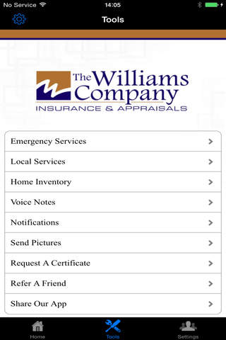 The Williams Company Insurance screenshot 2