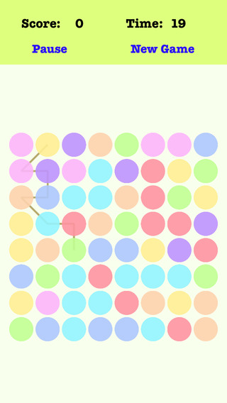 Classic Dots - Link The Different Color Dots