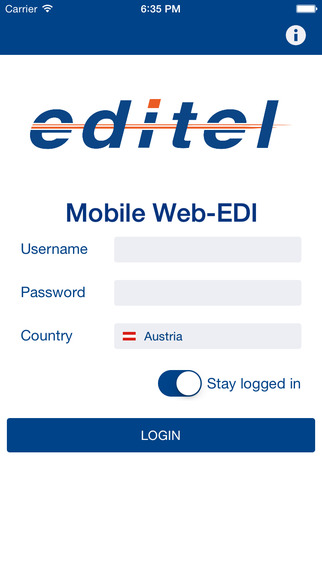 EDITEL Mobile Web-EDI