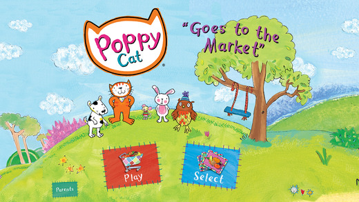 【免費遊戲App】Poppy Cat Goes to the Market-APP點子