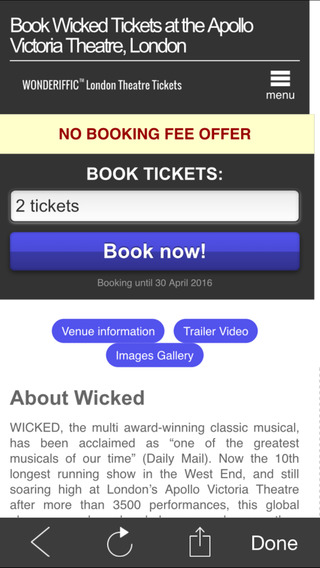 【免費旅遊App】London West End Theatreland Theatre Ticket Travel Guide Plus by Wonderiffic™-APP點子