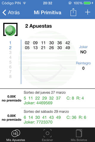 ScanLotería - Escáner Lotería screenshot 2