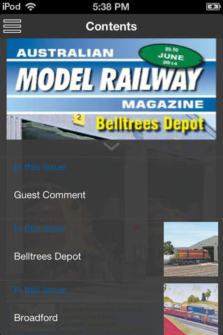 Australian Model Railway Mag screenshot 2