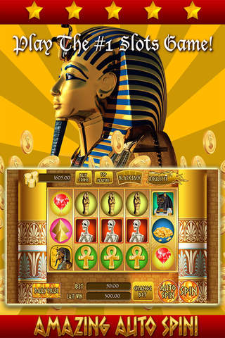 *777* Pharaoh Tomb Slots - Casino Games HD screenshot 3