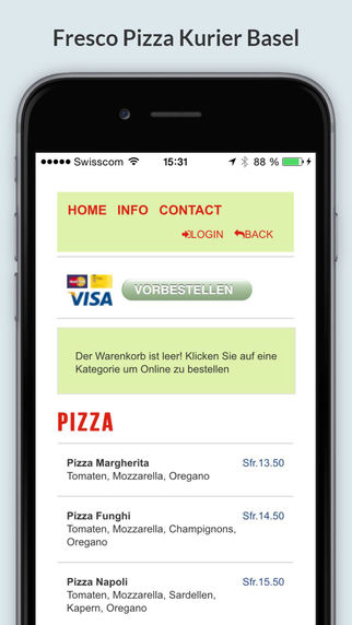 免費下載生活APP|Pizza Fresco Basel app開箱文|APP開箱王