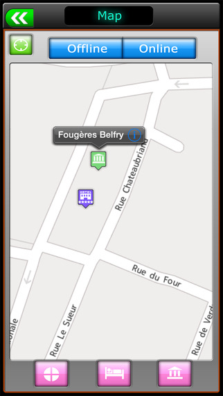 【免費旅遊App】Fougeres Offline Map City Guide-APP點子