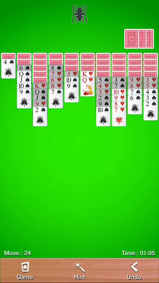 【免費遊戲App】Simple Spider Solitaire-APP點子