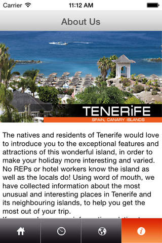 Tenerife app screenshot 3