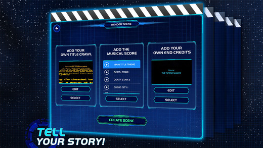 【免費娛樂App】Star Wars Scene Maker-APP點子