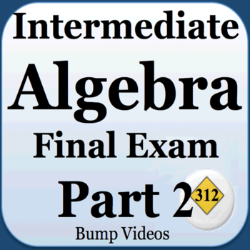 Intermediate Algebra Final Exam Review Part 2 LOGO-APP點子