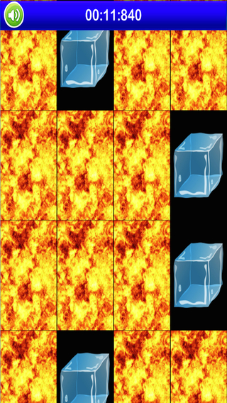 【免費遊戲App】Fire and Ice Madness - Don't Tap The Blazing Tile-APP點子