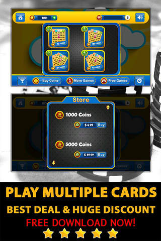 BINGO BALL ROOM - Play Online Casino and Number Card Game for FREE ! screenshot 3