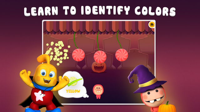 【免費教育App】Halloween Colors Matching Puzzle FULL-APP點子