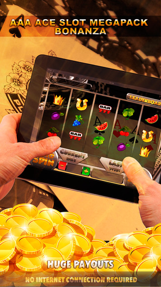 AAA Ace Slot Megapack Bonanza - FREE Slots Game The Golden 777 Casino Club
