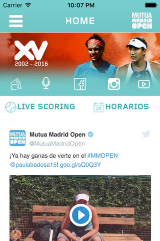 Mutua Madrid Open screenshot 2