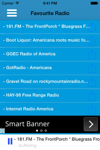 Americana Music Radio With Music News screenshot 3