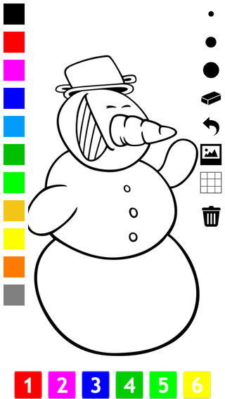 免費下載遊戲APP|A Christmas Coloring Book for Children: Learn to color the holiday season app開箱文|APP開箱王