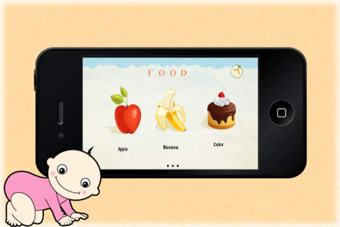 My First Words - Preschool Toddler can learn House, Food, Clothes &  Kitchen words screenshot 4