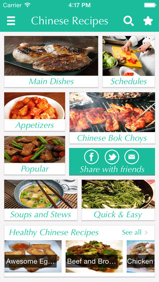 Chinese Food Recipes - best cooking tips ideas meal planner and popular dishes