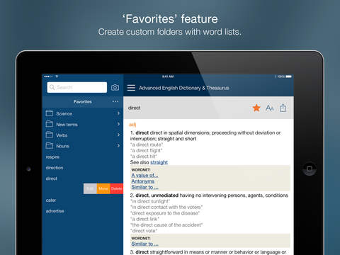 【免費書籍App】Advanced English Dictionary and Thesaurus with Audio - the most comprehensive and accurate reference with more than 1.4 million words-APP點子