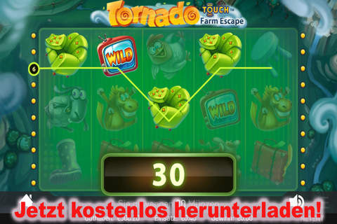 Tornado - Spielautomat 2015 von NetEnt dem Kasino Slot Automaten Spiele Entwickler screenshot 3
