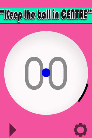 Circle Pong : Control the paddle & keep the bouncing ping pong ball in center! screenshot 2
