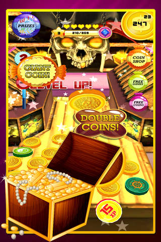 Pirate King Golden Coin Dozer Machine : A real buried treasure in seven seas journey screenshot 4