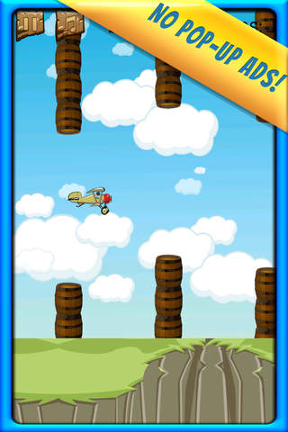 A Crazy Plane Flap and Fly Game ZX screenshot 3